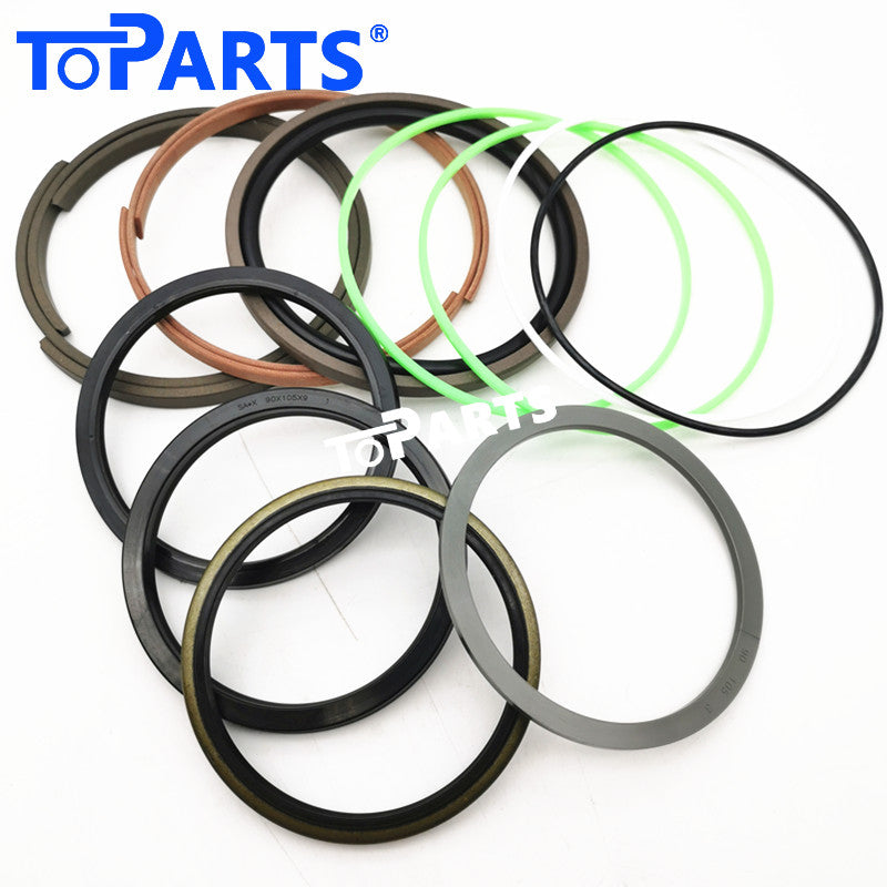 4650433 Hydraulic Cylinder Seal Kit for Hitachi ZX240LC-3 4628634 Bucket Cylinder Service Kit Main Seal Kit Layout