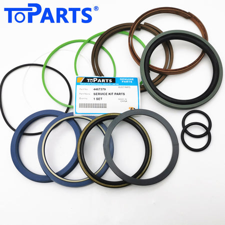 Premium grade polyurethane and NBR components in Hitachi 4467379 repair kit by TOPARTSMALL