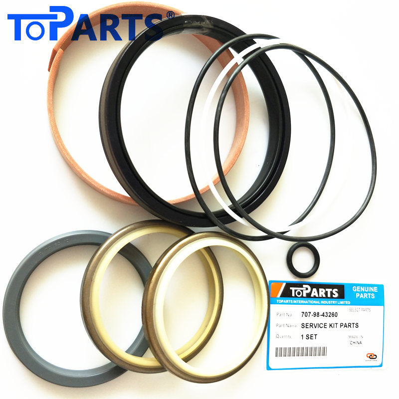 Factory direct replacement 707-98-43260 hydraulic seals for Komatsu machinery