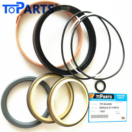 Factory direct replacement 707-98-43260 hydraulic seals for Komatsu machinery