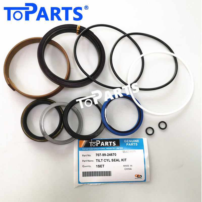 Factory direct replacement 707-99-24670 hydraulic cylinder seals for Komatsu machinery