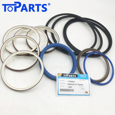 Heavy duty PU bucket cylinder oil seals and O-rings in Volvo L90E L90F loader tilt repair kit