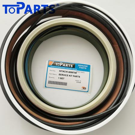 4699758 Hydraulic Cylinder Seal Kit for Hitachi EX1200-6 Bucket 4707195 4717147 Cylinder Service Kit Main Seal Kit Layout