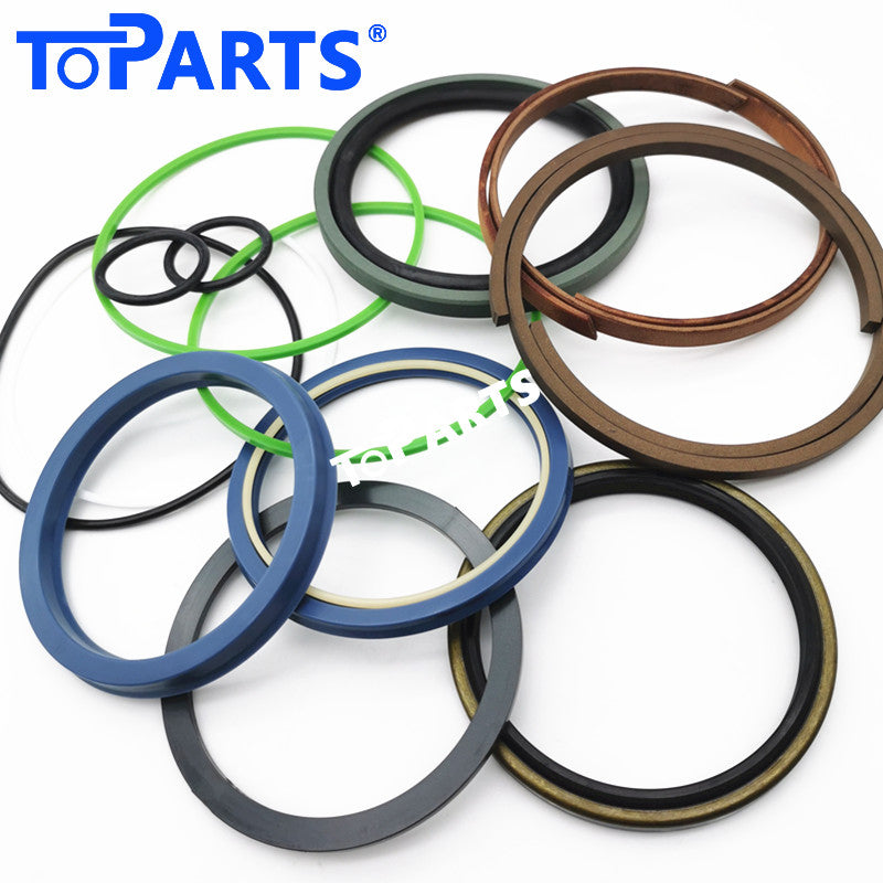 4467379 Hydraulic Cylinder Seal Kit for Hitachi ZX160LC 4458884 4448532 Boom Cylinder Service Kit Main Seal Kit Layout