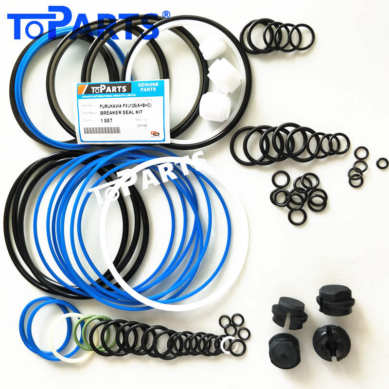 902204-920020 902204-920030 902204-920040 Hydraulic Breaker Seal Kit for Furukawa FXJ125 Main Seal Kit Layout