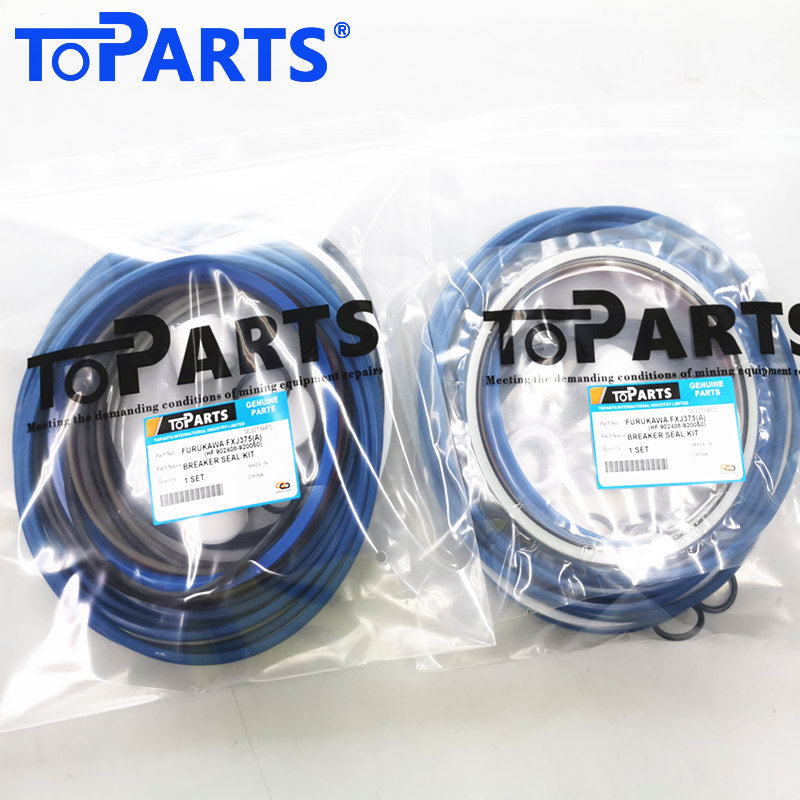 902408-920050 902408-920060 902408-920070 Hydraulic Breaker Seal Kit for Furukawa FXJ375 Main Seal Kit Layout