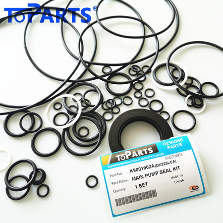 Premium grade polyurethane and NBR components in Doosan K9001902A repair kit by TOPARTSMALL