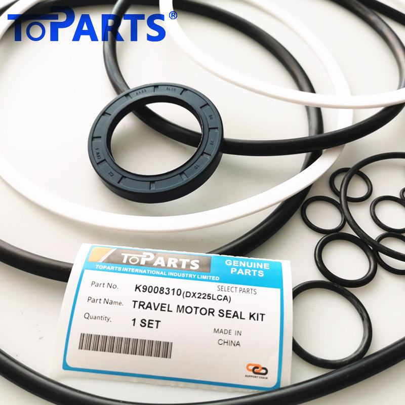 Premium grade polyurethane and NBR components in Doosan K9008310 repair kit by TOPARTSMALL