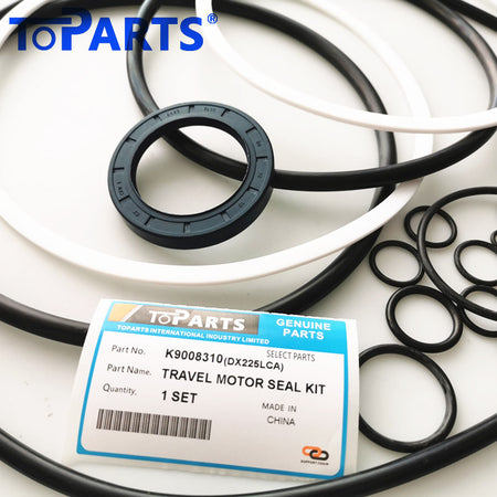 Premium grade polyurethane and NBR components in Doosan K9008310 repair kit by TOPARTSMALL