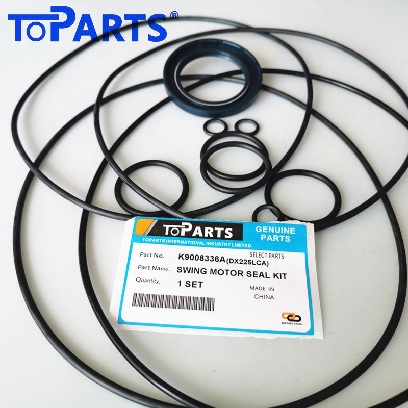 K9008336 Swing Motor Seal kit for Doosan DX225LCA DX200A,DX210,DX225 Excavator Main Seal Kit Layout