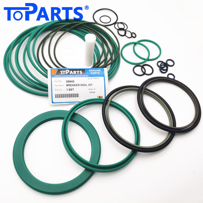 Premium grade polyurethane and NBR seals inside 3315312790 breaker repair kit by TOPARTSMALL